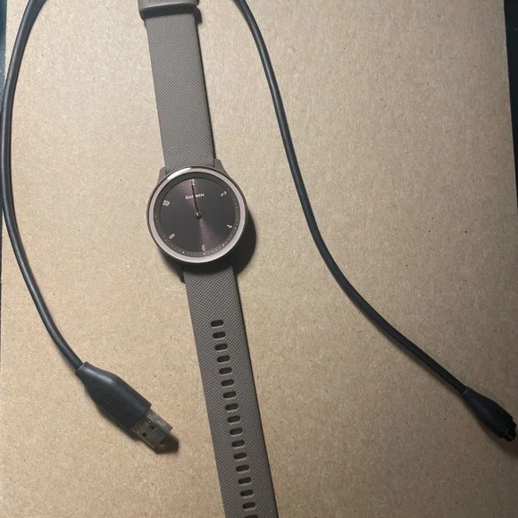 Garmin vivomove Sport Hybrid Smartwatch Cocoa - Picture 4 of 5